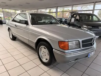 Gebraucht Mercedes 500 252 PS (185 kW) 1990 Silber (metallic) Coupé