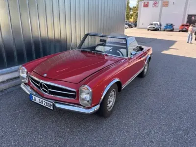 Gebraucht Mercedes SL280 169 PS (124 kW) 1968 Rot Cabrio