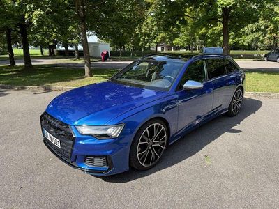 Usata Audi S6 Ambiente 349 CV (256 kW) 2020 Blu Station wagon