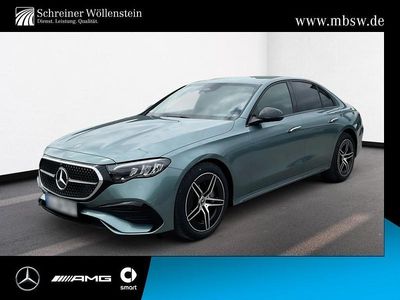 Gebraucht Mercedes E220 AMG line 197 PS (144 kW) 2025 Metalliclack verdesilber Limousine