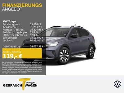 Second-hand VW Taigo Goal 116 CP (85 kW) 2025 Gri SUV