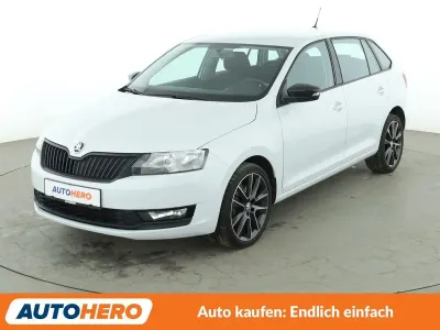 Używany Skoda Rapid Active 110 KM (80 kW) 2018 Biały Hatchback