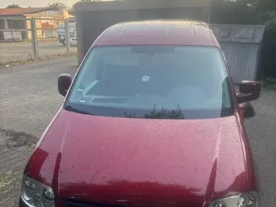 Gebraucht VW Caddy Life 80 PS (58 kW) 2007 Rot Van / Kleinbus