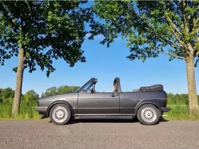 Gebraucht VW Golf Cabriolet 98 PS (72 kW) 1987 Schwarz Cabrio