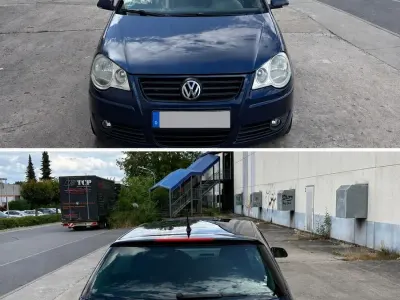 Gebraucht VW Polo 2009 Blau Kleinwagen