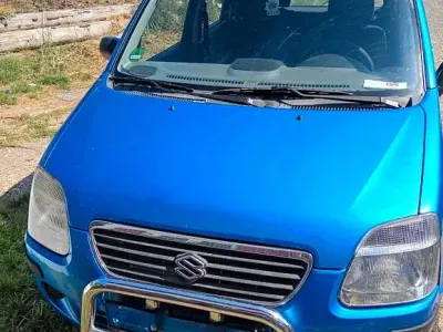 Gebraucht Suzuki Wagon R+ GL 76 PS (55 kW) 2002 Blau Van / Kleinbus