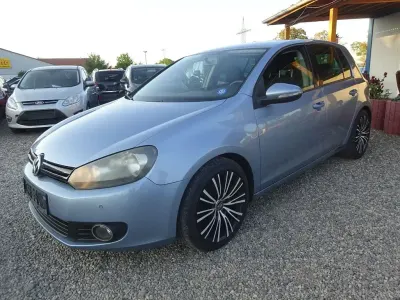 Gebraucht VW Golf VI Trendline 110 PS (80 kW) 2009 Blau Kleinwagen