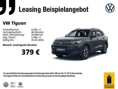 Neu VW Tiguan Life 150 PS (110 kW) 2026 Grau SUV