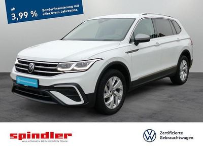 Gebraucht VW Tiguan Allspace Life 150 PS (110 kW) 2022 Weiß SUV