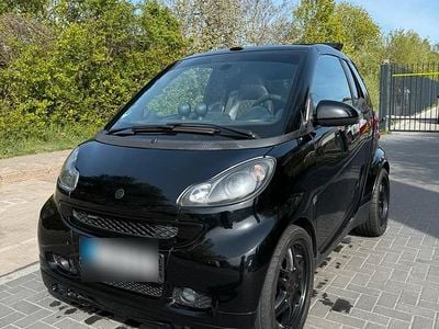 Brugt Smart ForTwo Cabrio Brabus 98 HK (72 kW) 2008 Sort Cabriolet