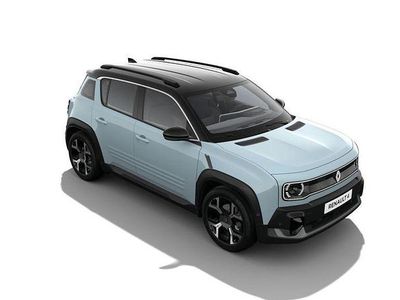 Kumulusblau mit schwarzem dac Gebraucht 2025 Renault 4 E-Tech Komfort SUV | 35.990 € (Fairer Preis)