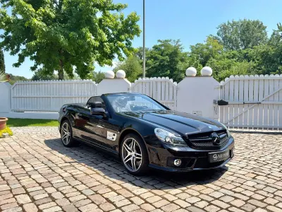 Gebraucht Mercedes SL63 AMG AMG 525 PS (386 kW) 2010 Schwarz Cabrio
