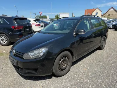 Gebraucht VW Golf VII Trendline 105 PS (77 kW) 2012 Schwarz Kombi