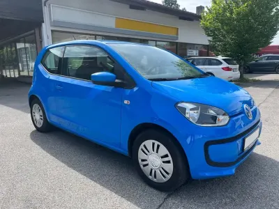 Gebraucht VW up! move up! 60 PS (44 kW) 2015 Blau Kleinwagen