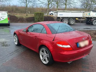 Gebraucht Mercedes SLK200 163 PS (119 kW) 2005 Rot Cabrio