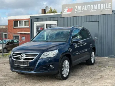 Gebraucht VW Tiguan Team 140 PS (102 kW) 2010 Blau SUV