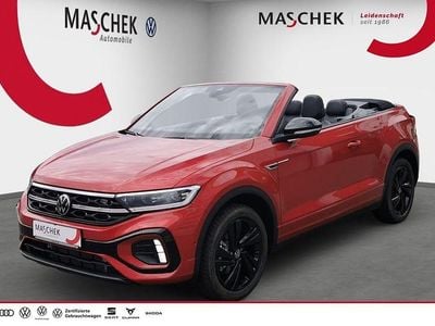 Gebraucht VW T-Roc Cabriolet Style 150 PS (110 kW) 2025 Kings red metallic / schwarz Cabrio