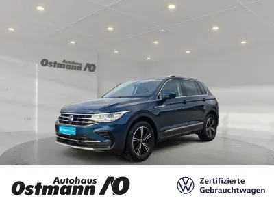 Gebraucht VW Tiguan Elegance 150 PS (110 kW) 2022 Nightshade blue metallic SUV