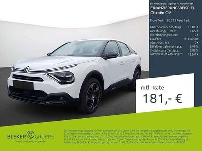 Usata Citroën C4 Feel 131 CV (96 kW) 2023 Bianco Berlina