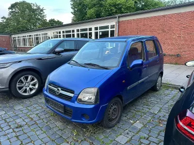 Gebraucht Opel Agila 68 PS (50 kW) 2003 Blau Van / Kleinbus