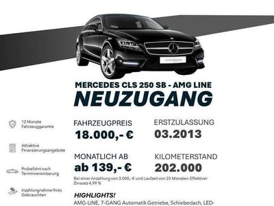 gebraucht Mercedes CLS250 CDI SB/AMG-LINE/DISTRO+/KAMERA/COMAND
