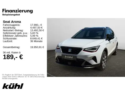 Gebraucht Seat Arona FR 110 PS (80 kW) 2023 "nevada" weiss SUV