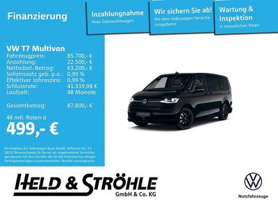 Neu VW Multivan 177 PS (130 kW) 2026 Schwarz Van