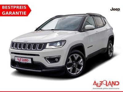Weiß Gebraucht 2020 Jeep Compass Limited SUV | 21.990 € (Fairer Preis)