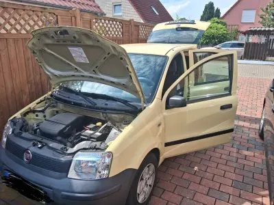 Gebraucht Fiat Panda 54 PS (39 kW) 2009 Gelb Kleinwagen