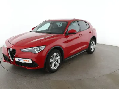 Gebraucht Alfa Romeo Stelvio Super 150 PS (110 kW) 2019 Rot SUV
