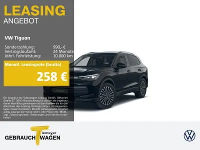 Gebraucht VW Tiguan Goal 150 PS (110 kW) 2025 Schwarz SUV