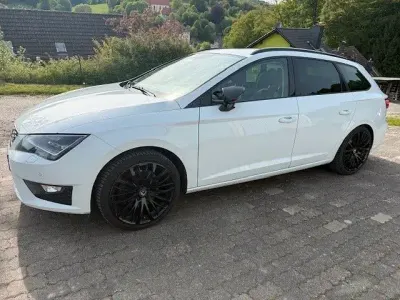 Brugt Seat Leon ST FR 184 HK (135 kW) 2016 Hvid Stationcar