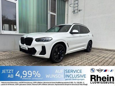 Mineralweiss metallic Gebraucht 2024 BMW X3 M Sport SUV | 56.570 € (Guter Preis)