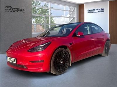Gebraucht Tesla Model 3 Performance 377 kW (513 PS) 2023 Rot Limousine