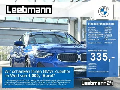 Gebraucht BMW 218 M Sport 156 PS (114 kW) 2025 M portimao blau (metallic) Coupé