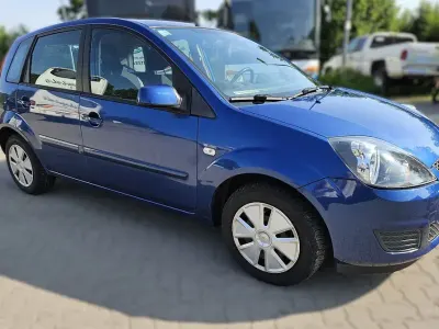 Gebraucht Ford Fiesta Style 69 PS (50 kW) 2007 Blau Kleinwagen