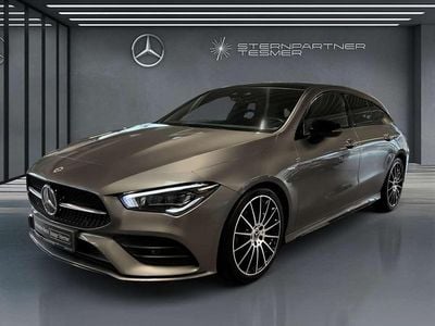 Gebraucht Mercedes CLA200 AMG 150 PS (110 kW) 2021 Metalliclack mountaingrau Kombi