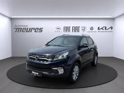 Gebraucht SsangYong Korando Quartz 150 PS (110 kW) 2019 Blau SUV