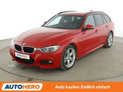Gebraucht BMW 320 M Sport 190 PS (139 kW) 2017 Rot Kombi