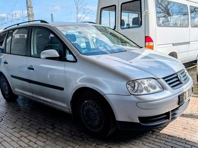 Gebraucht VW Touran Highline 101 PS (74 kW) 2003 Silber Van / Kleinbus