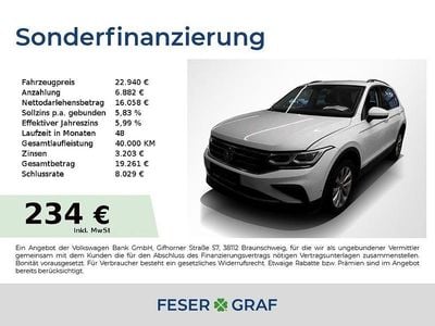 Gebraucht VW Tiguan 150 PS (110 kW) 2023 Pure white SUV