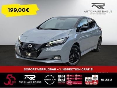 Gebraucht Nissan Leaf N-Connecta 110 kW (150 PS) 2023 Grau (ceramic grey/ dach black metallic) Kleinwagen