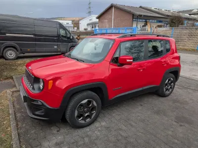 Brugt Jeep Renegade Longitude 140 HK (102 kW) 2017 Rød SUV
