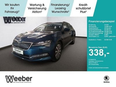 Lavablau (metallic) Gebraucht 2022 Skoda Superb Style Kombi | 22.590 € (Guter Preis)