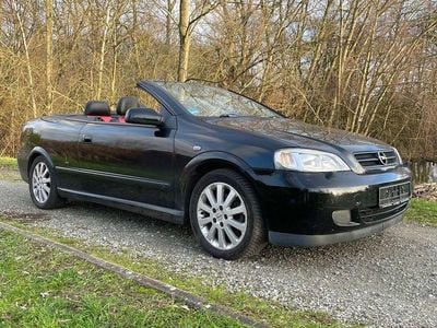 Schwarz Gebraucht 2003 Opel Astra Cabriolet Cabrio | 2.790 € (Fairer Preis)