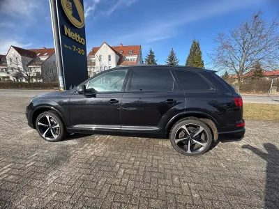 Gebraucht Audi Q7 S-Line 2017 Schwarz SUV