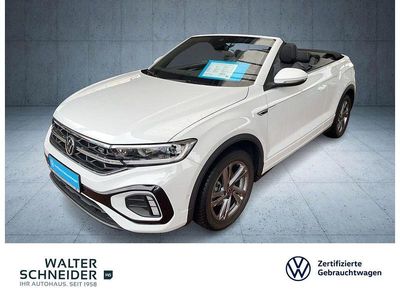 Gebraucht VW T-Roc Cabriolet R-line 150 PS (110 kW) 2025 Pure white Cabrio