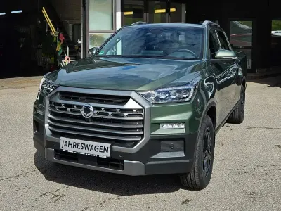 Ny KGM Musso 203 HK (149 kW) 2026 Grøn Pickup / Ladvogn