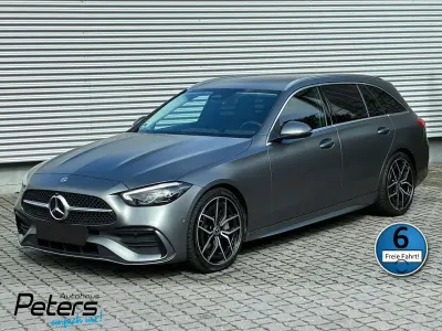 Gebraucht Mercedes C220 AMG 200 PS (147 kW) 2021 Selenitgrau magno Kombi