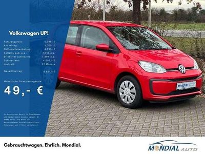 Gebraucht VW up! 60 PS (44 kW) 2018 Rot Kleinwagen
